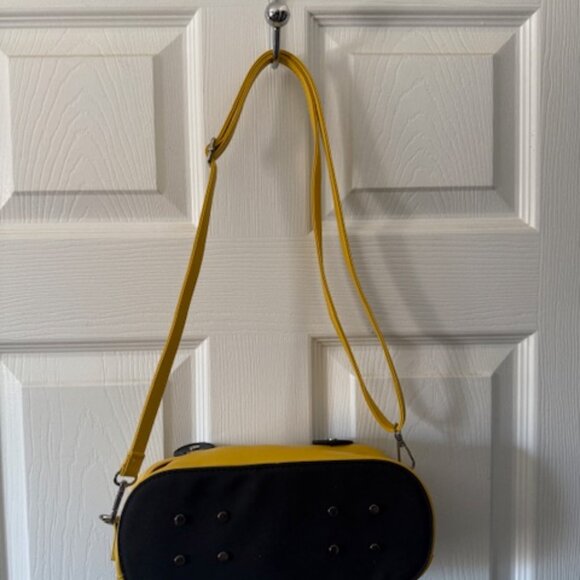 Kids Fun Skateboard Novelty Yellow Crossbody Bag - Picture 4 of 6